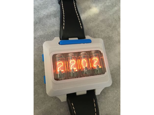 nixie orologio arduino 3D print model - Mito3D