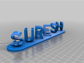 suresh customized 3d print model - Mito3D
