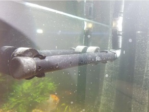 magnétique pulvérisation support barre l'aquarium filtre d'aquarium cartouche eheim réservoir poissons eau fluval série l'eau fraîche l'aimant barrière corail ventouse 3d print model - Mito3D