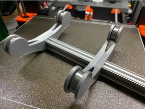 sush slide-on spool holder openbeam 608 bearing filament 3d print model - Mito3D