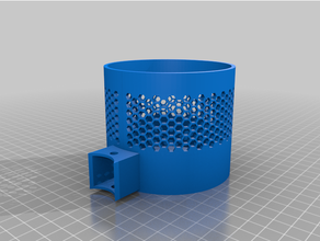 wheelchair cup holder v2 3d print model - Mito3D