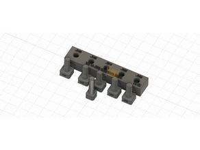 1 4-20 clearance + - 005 block dowels & screw 3d print model - Mito3D