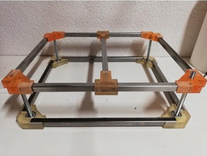 k40 tavolo regolabile remix laser 3d print model - Mito3D