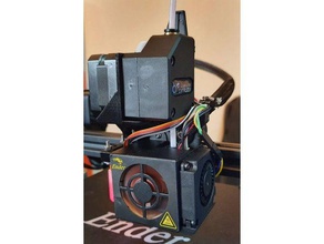 ender-3 direct drive bmg bltouch stock hotend mount bondtech cr-10 creality ender 3 extruder 3d print model - Mito3D