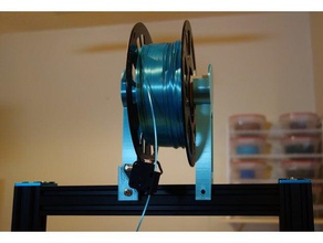 sidewinder mount filament roll x1 topçu 3d print model - Mito3D