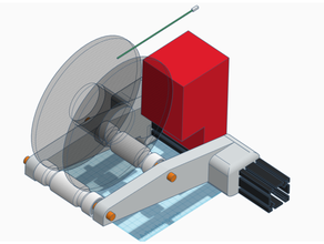 ender 3 ball bearing spool holder sidemount creality ender3 pro filament spoolholder 3d print model - Mito3D