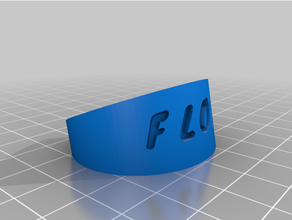 flop bracelet customized 3d print model - Mito3D