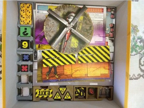 zombicide s3 season 3 piece holder rue morgue board game accessory games boardgames 3d print model - Mito3D