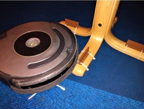 roomba sandalye ayak robot vakum yükseltir stoper 3d print model - Mito3D