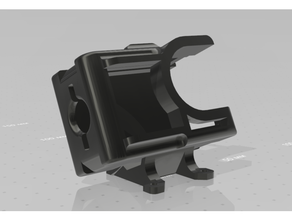 dji osmo action mount geprc mark4 Drohne Rahmen fpv Kamera 3d print model - Mito3D