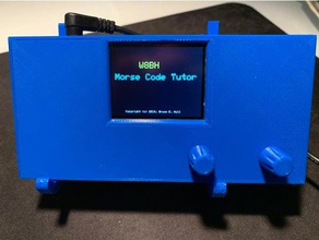 w8bh código morse tutor caso junta 2a 3d print model - Mito3D