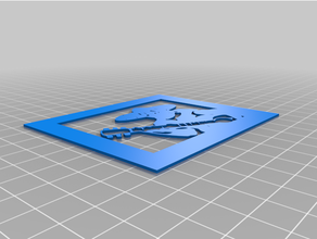 Merhaba özelleştirilmiş şablon 3d print model - Mito3D