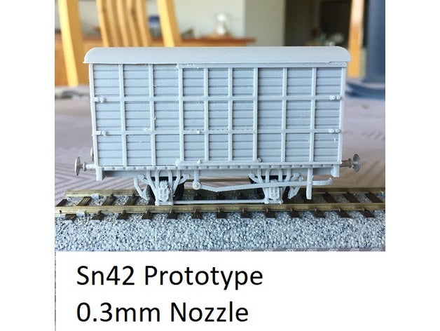 sn42 sn35 queensland demiryolları qr 15' vagon 3D print model - Mito3D