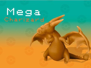 charizard mega charmander charmeleon cute pokemon figures toy 3d print model - Mito3D
