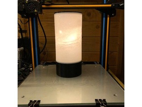 lithophane universo lampada lampe led lithphanie univers 3d print model - Mito3D