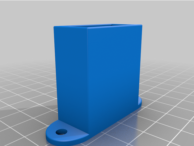 pluggable relé montagem perfil alumínio 3D print model - Mito3D