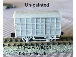 ttn42 qr120 queensland ferrocarriles qr 15' vagón 3d print model - Mito3D