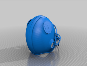 utah ute helmet 3d print model - Mito3D