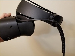 oculus rift cable strain relief 3d print model - Mito3D