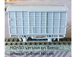 çapa hon30 hom hon35 queensland demiryolları qr 15' vagon 3d print model - Mito3D