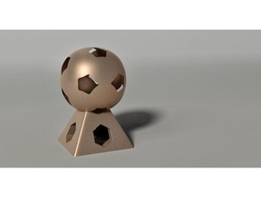 penta albero lampada decorazione matematica arte ornamento pentagono scultura 3d print model - Mito3D