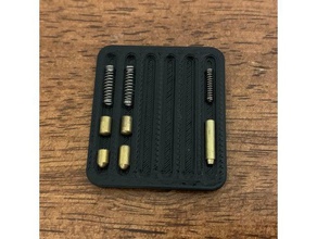 mini pinning tray lock sport lockpicking lockpin locksport 3d print model - Mito3D