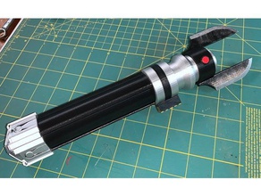 darth malgus swtor lightsaber 3d print model - Mito3D