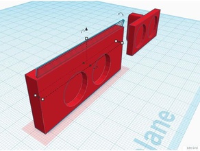 mini aquarium magnet cleaner v2 3d print model - Mito3D