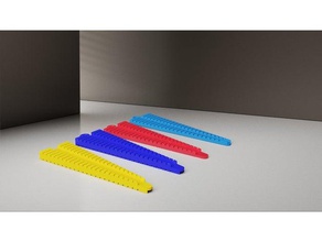 resistor bender & improved lead resistors 3d print model - Mito3D