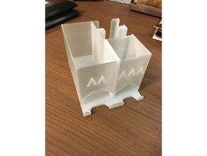 costco inspirado soporte batería aa aaa 9v 3d print model - Mito3D