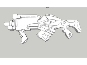 göçebe av tüfeği sonsuz oyun yatılı corvus belli sonsuzluk 3d print model - Mito3D