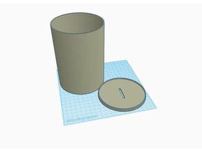 money tin box moneytin piggybank 3d print model - Mito3D