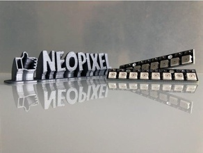 neopixel personnalisé bar matrice 3d print model - Mito3D