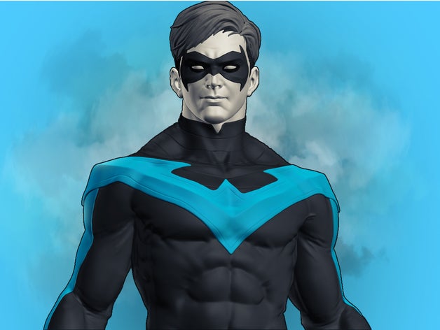 nightwing bust 3D print model - Mito3D