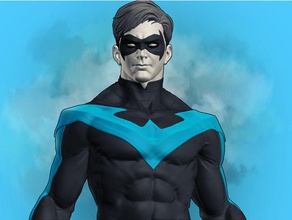 nightwing bust 3d print model - Mito3D