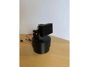 esp32 cam pan tilt microservo esp32cam cuadro 3d print model - Mito3D