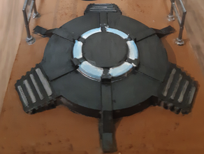 iron man landing platform crisis protocol marvel mcu terrain tony stark 3d print model - Mito3D