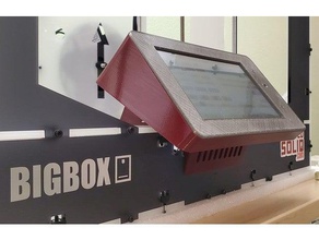 e3d bigbox paneldue i7 mount 3d print model - Mito3D