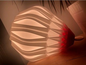 vaso in modalità scheda zuzanna lampada 3d print model - Mito3D