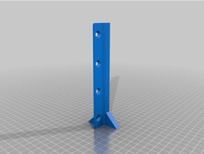akro mills bin hanger - modified akro-mils mount reloading 3d print model - Mito3D