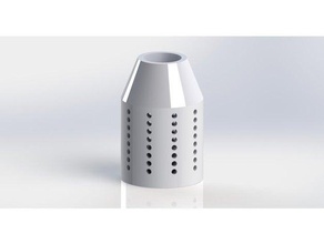 hookah diffuser hub mouthpiece shisha smoke 3d print model - Mito3D