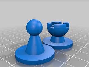 mini3 palla presa personalizzato 3d print model - Mito3D