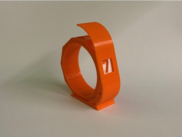 Handbuch Zähler Countdown Gadget mechanisch Mechanismus Nummer 3D print model - Mito3D