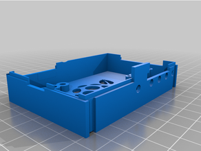 raspberry pi 1b piface casing relay case 3d print model - Mito3D