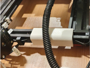 carril guía alfawise u20 cable cr 10 escanear 3d print model - Mito3D