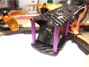 support nano cam ra fpv caddx turbo eos v2 pour martian 2 drone 3d print model - Mito3D