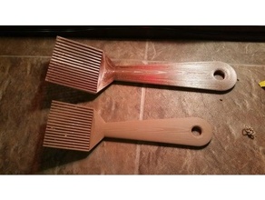 cernido tenedor cocina utensilios cuchara utensilio madera 3d print model - Mito3D