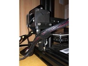 ender 3 cabo guia grampo suporte crialidade 3d print model - Mito3D