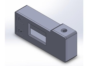 ttgo lora32 esp32 oled caso funda 3d print model - Mito3D