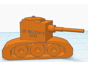 tank 131 mini miniature 3d print model - Mito3D